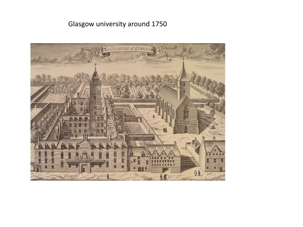 glasgow university around 1750