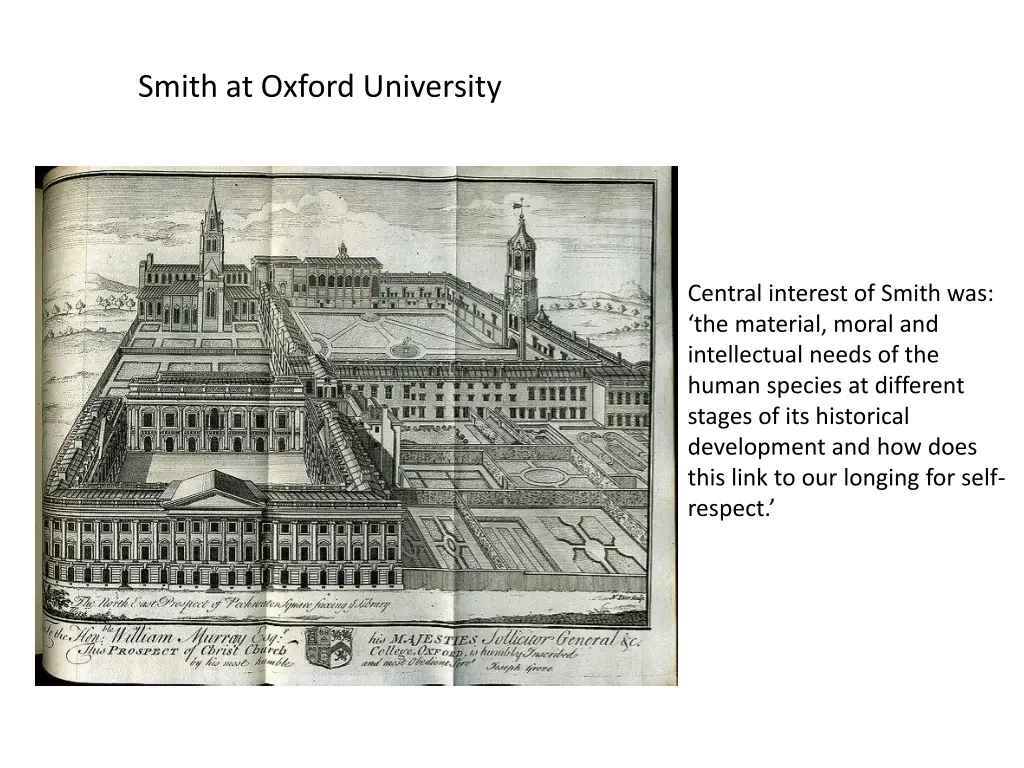 smith at oxford university