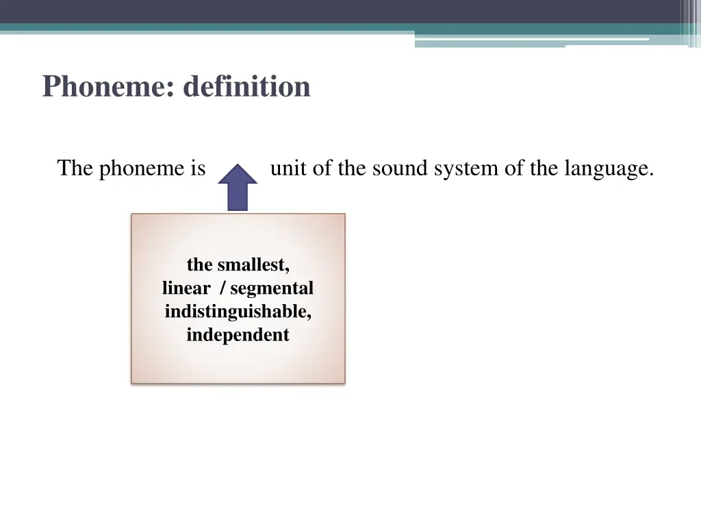 phoneme definition