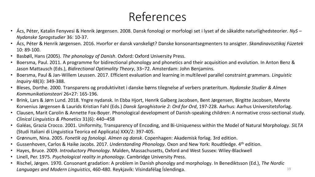 references