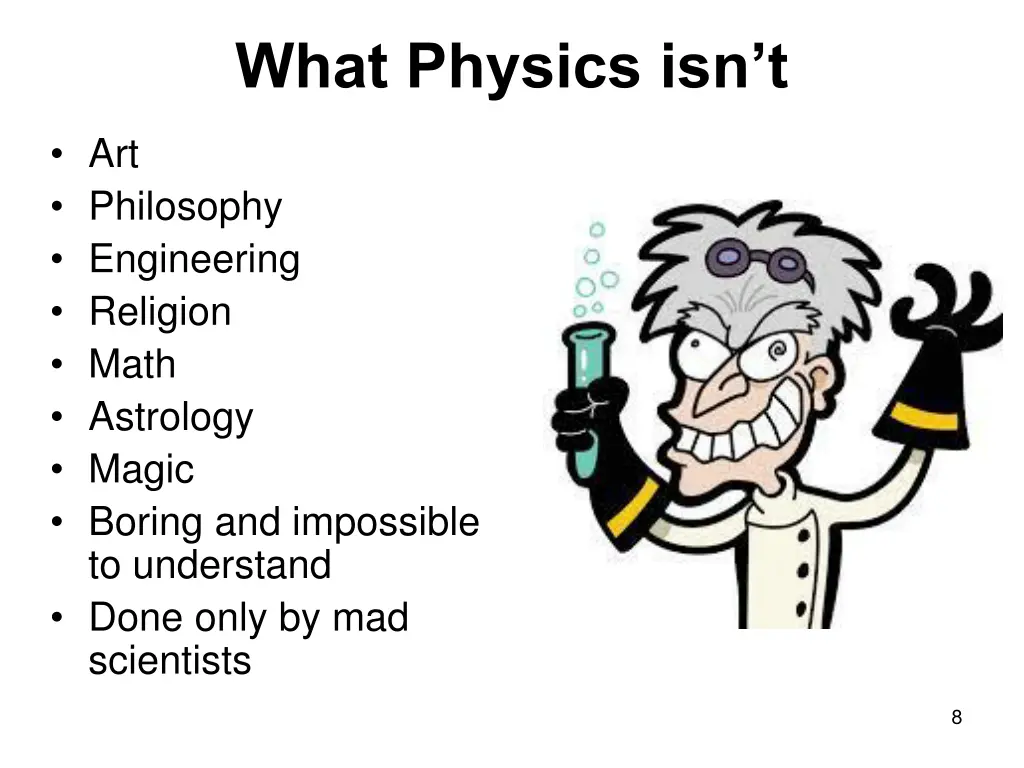 what physics isn t