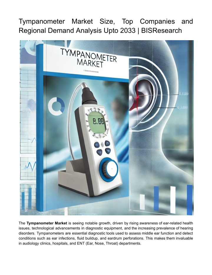 tympanometer regional demand analysis upto 2033