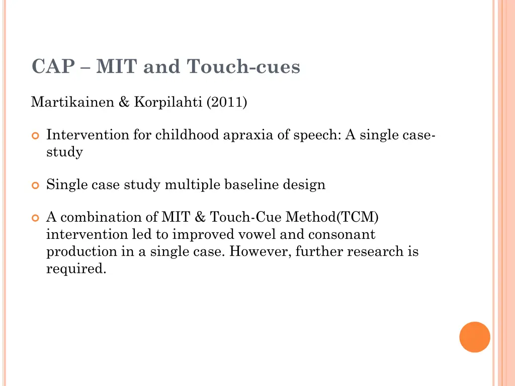 cap mit and touch cues