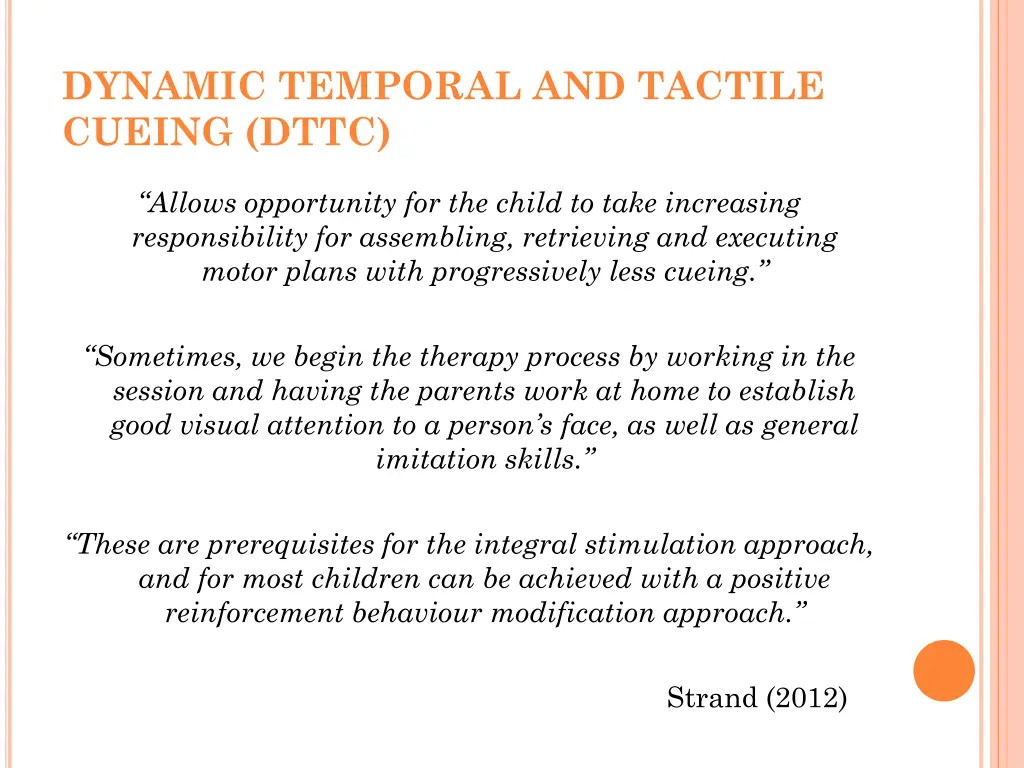 dynamic temporal and tactile cueing dttc 1