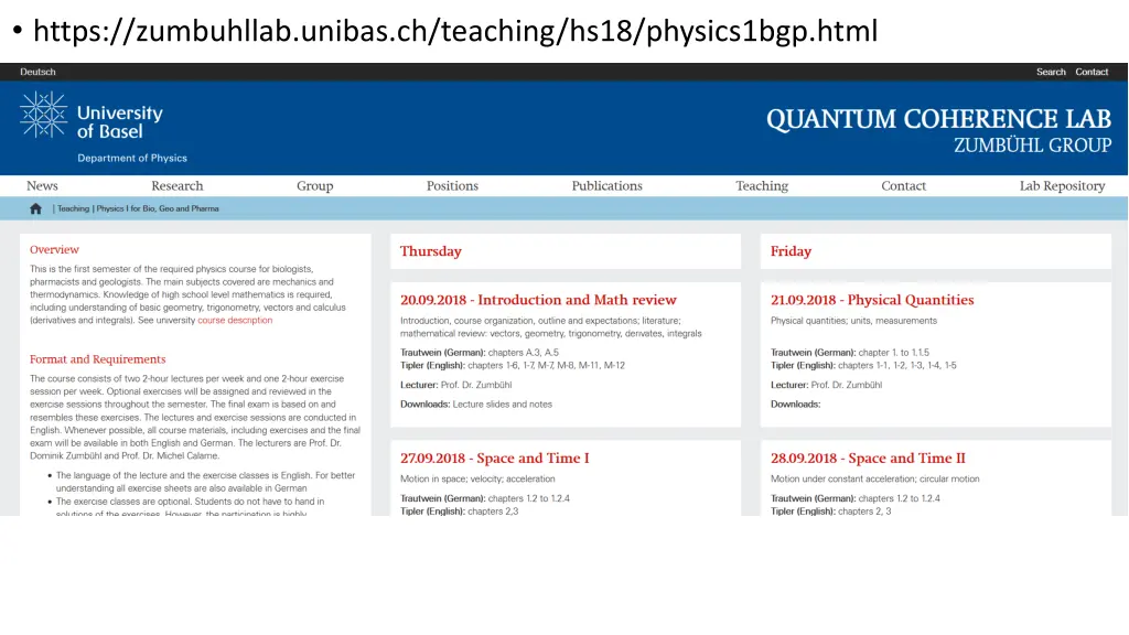 https zumbuhllab unibas ch teaching hs18