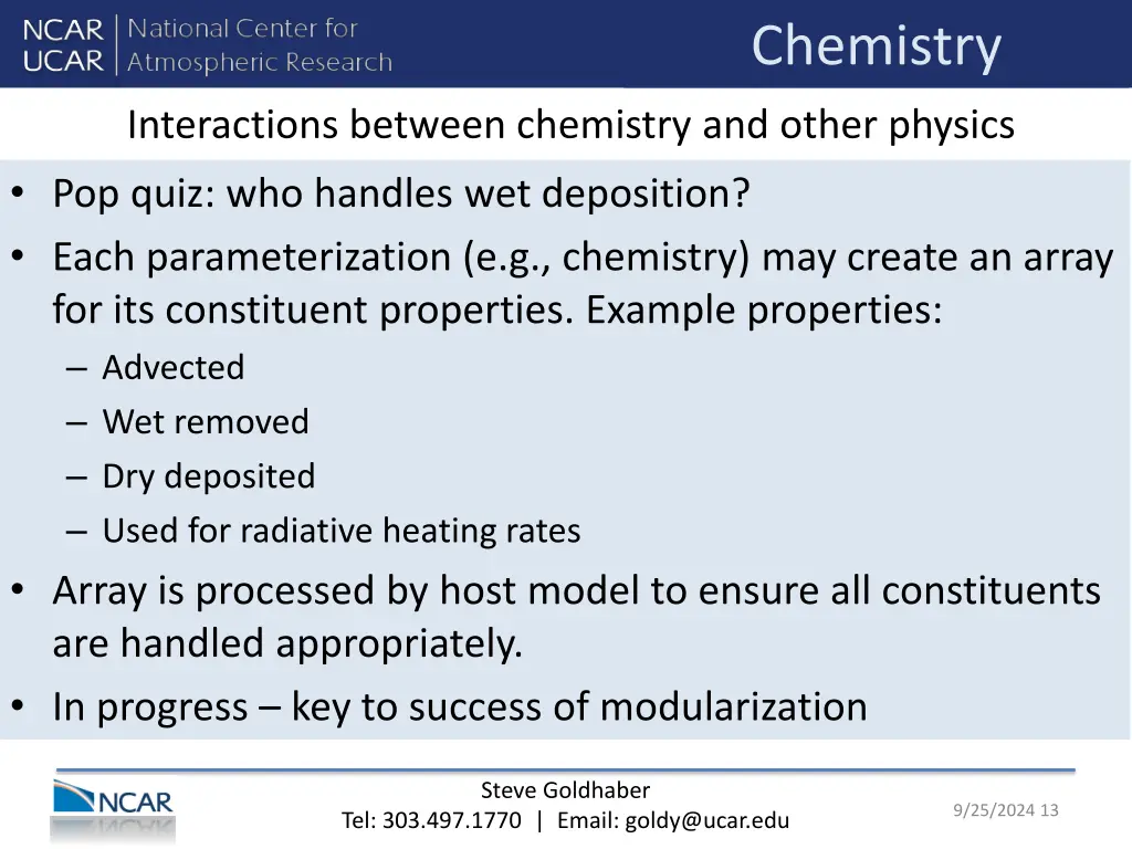 chemistry