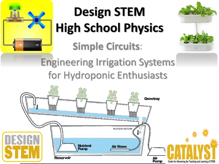 design stem high school physics