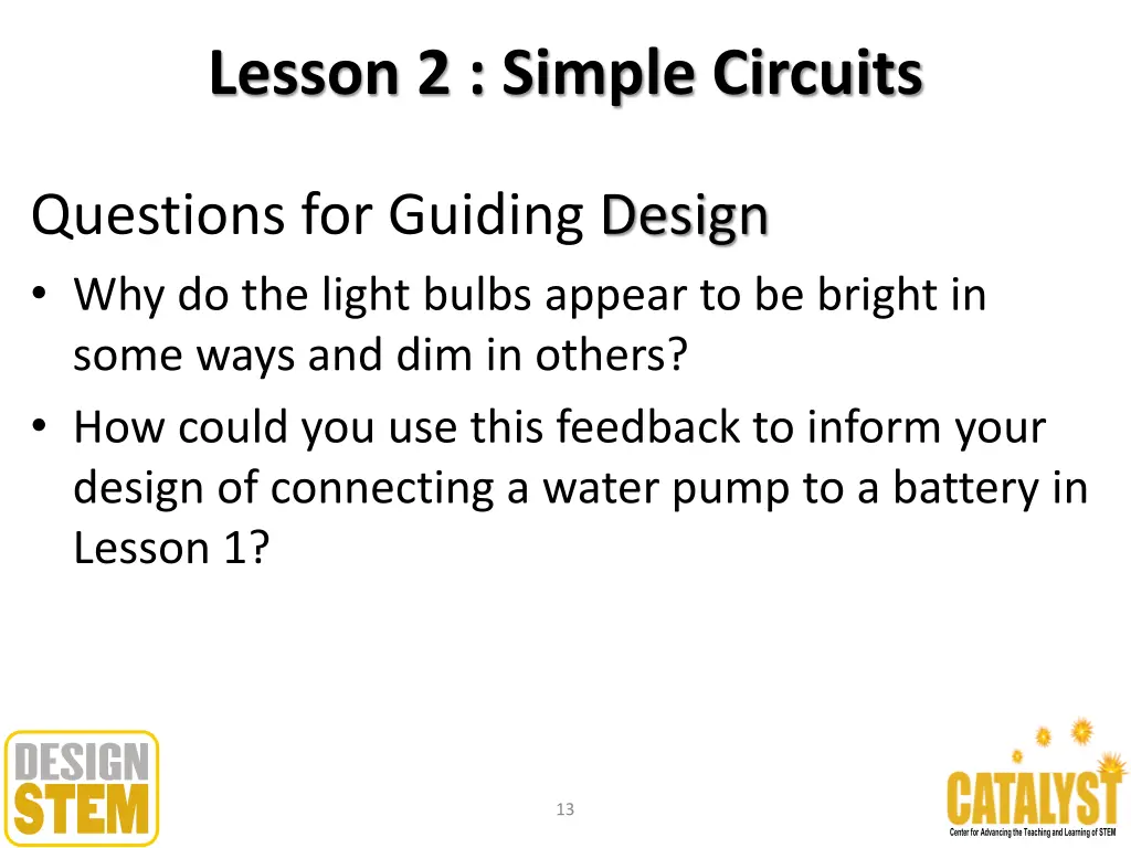 lesson 2 simple circuits 1