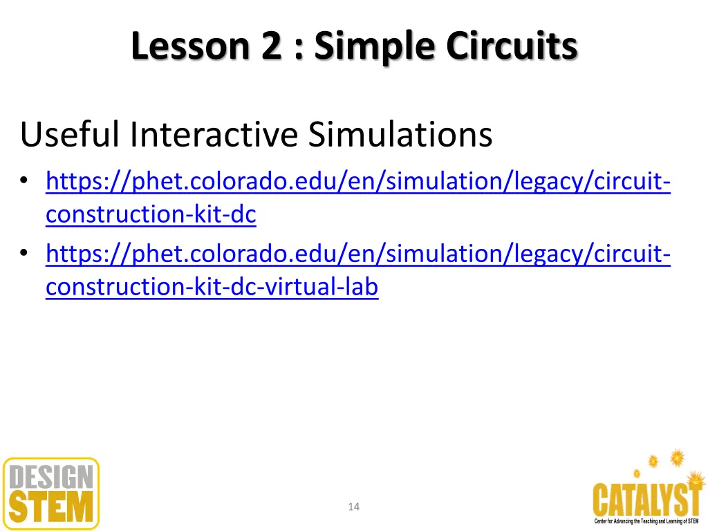 lesson 2 simple circuits 2