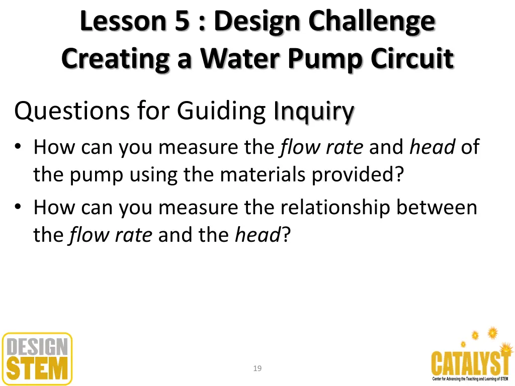 lesson 5 design challenge creating a water pump