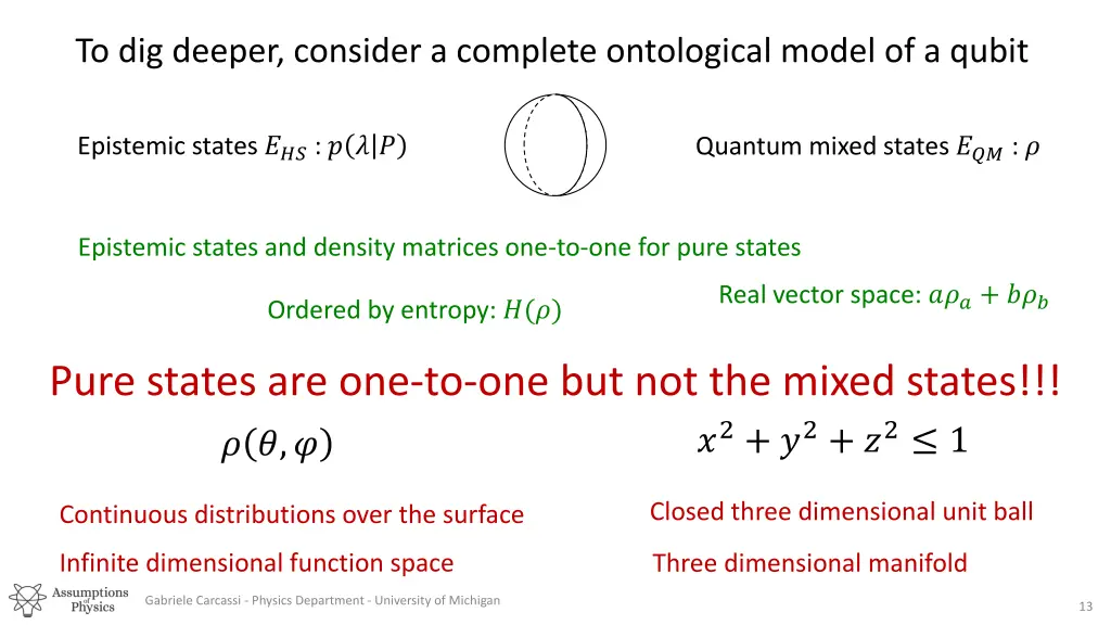 to dig deeper consider a complete ontological