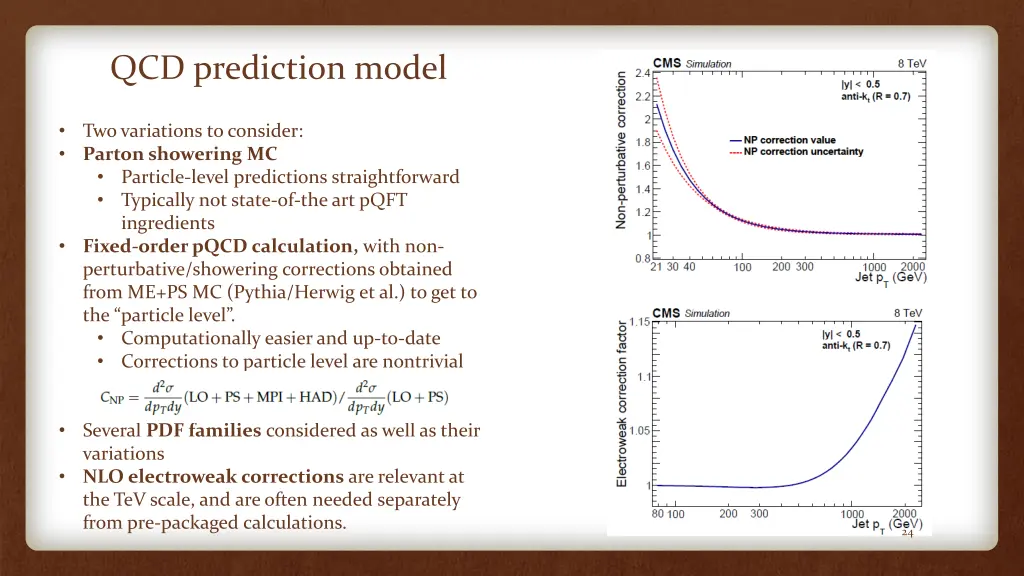 qcd prediction model