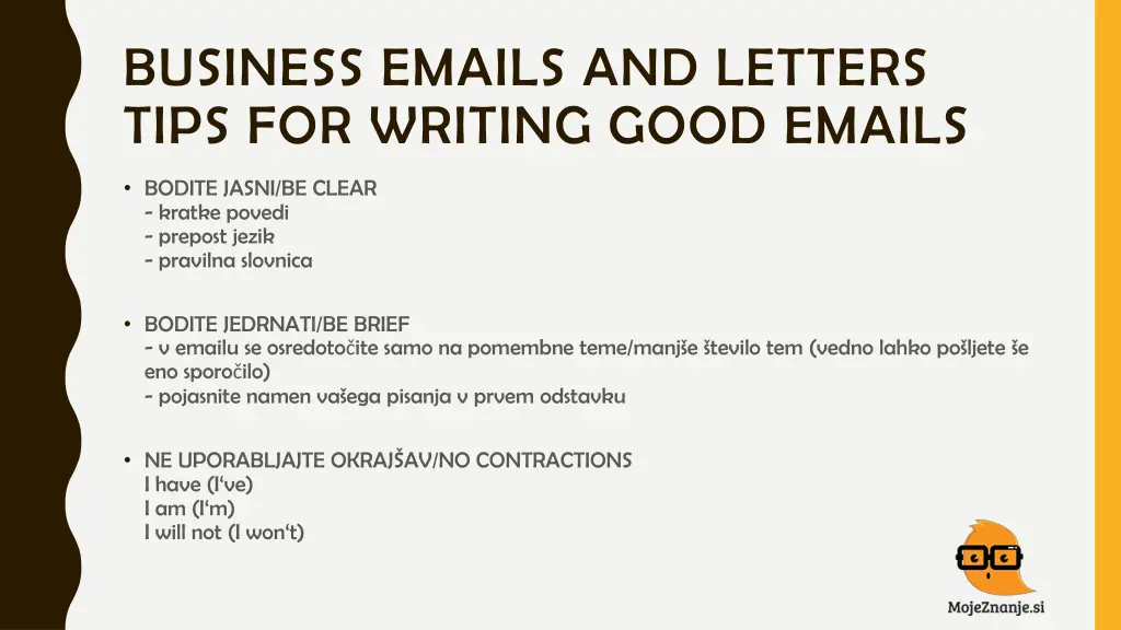 business emails and letters tips for writing good