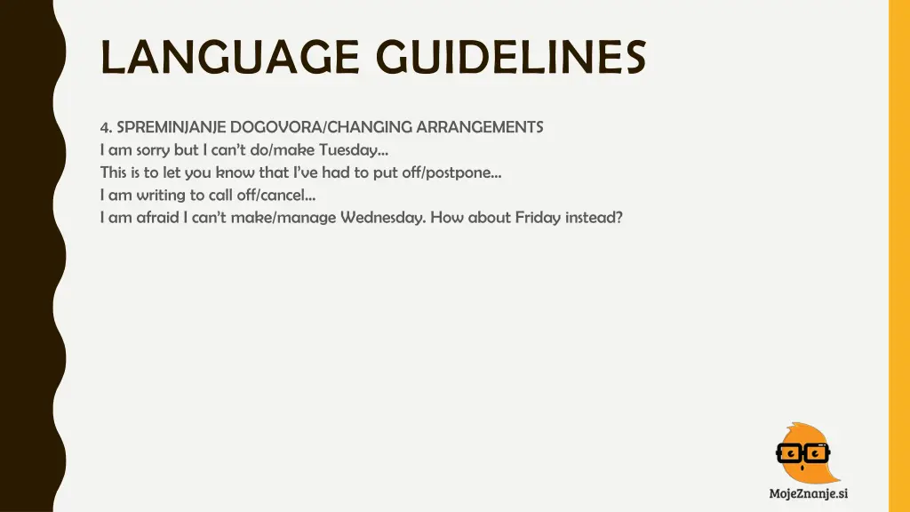 language guidelines 4