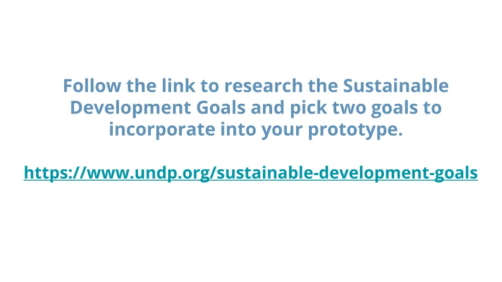 follow the link to research the sustainable