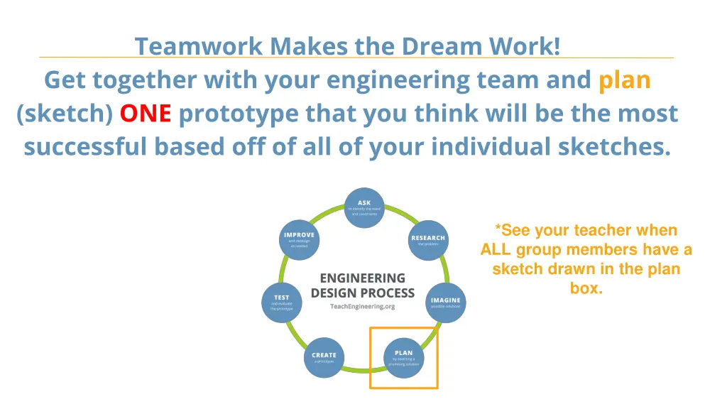 teamwork makes the dream work get together with