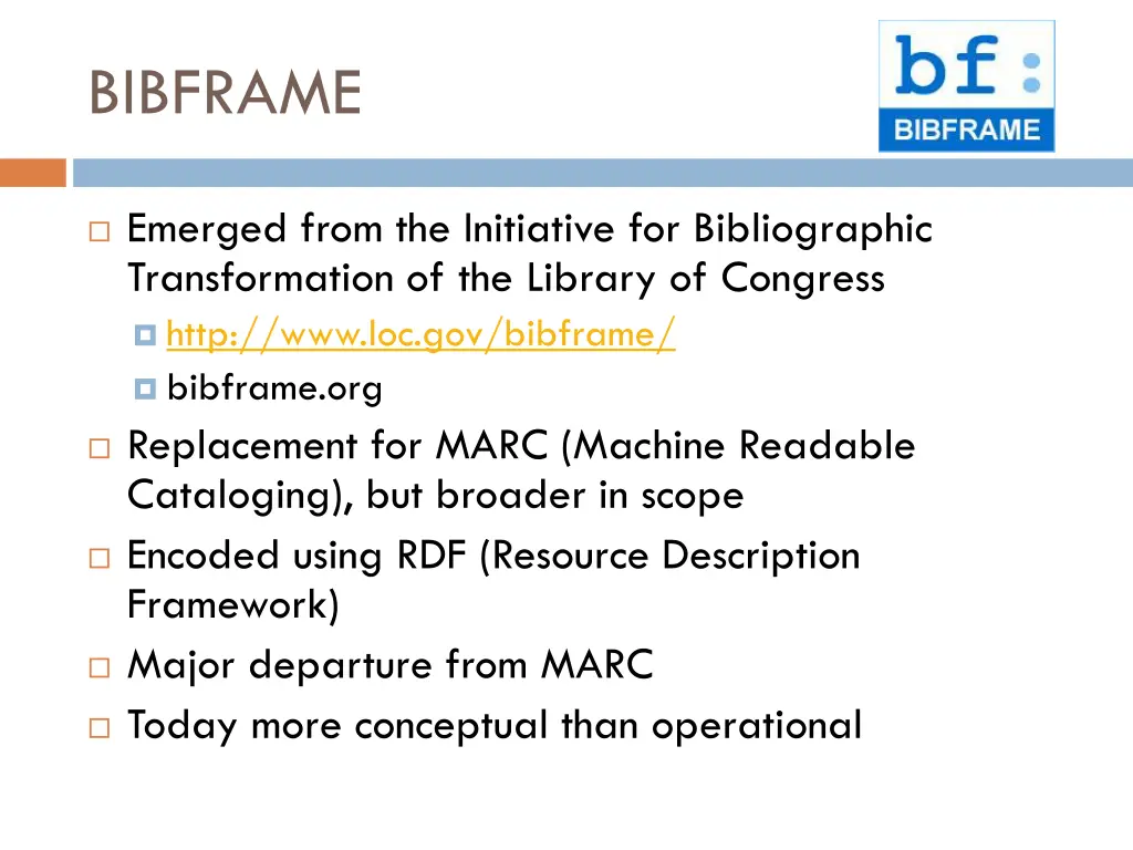 bibframe