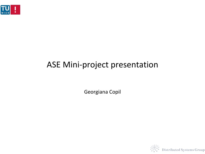 ase mini project presentation