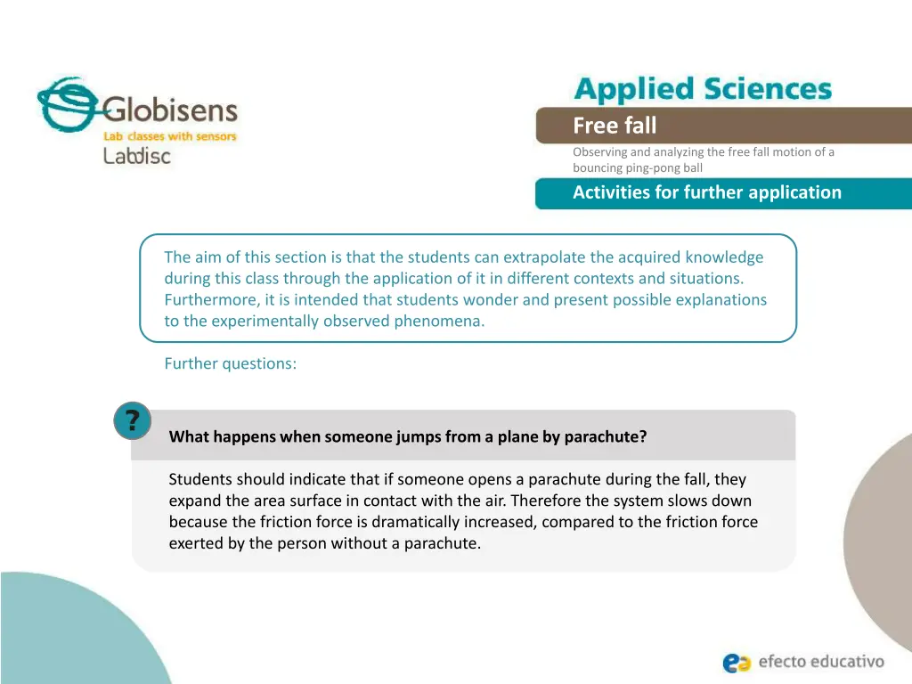 free fall observing and analyzing the free fall 20