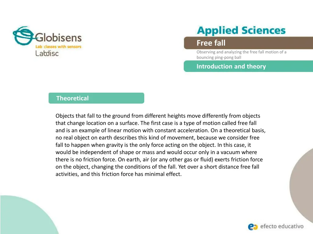 free fall observing and analyzing the free fall 3