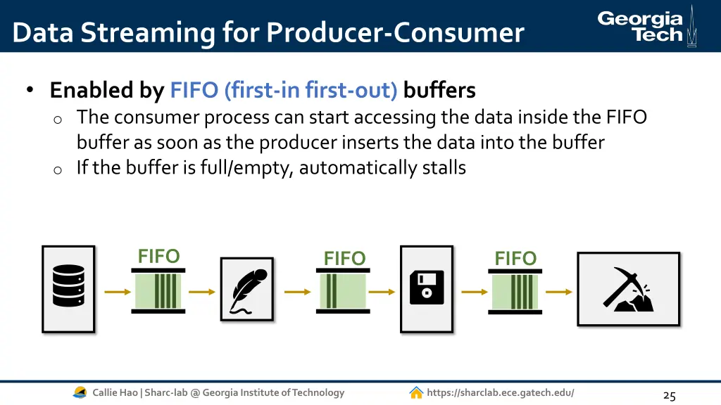 data streaming for producer consumer 1