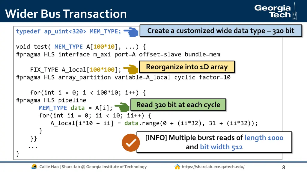 wider bus transaction 1