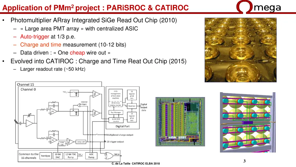 application of pmm 2 project parisroc catiroc