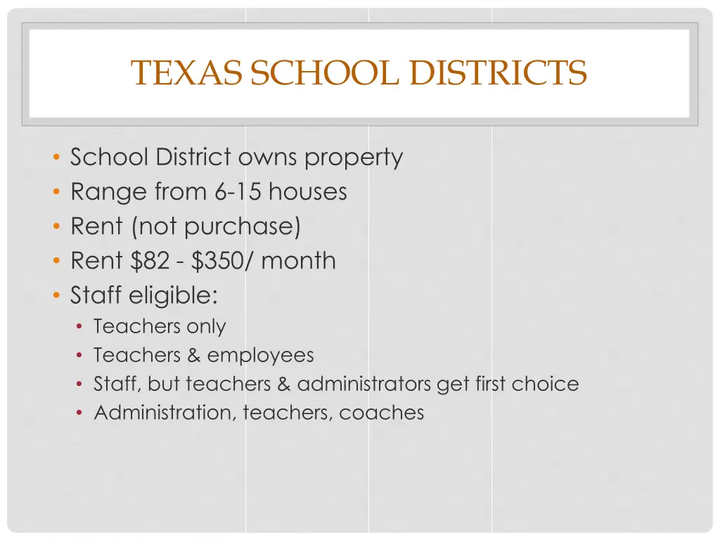 texas school districts