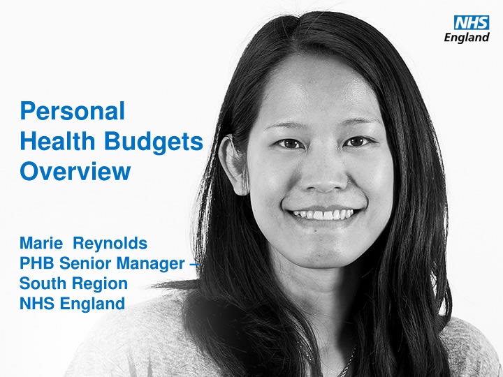 personal health budgets overview