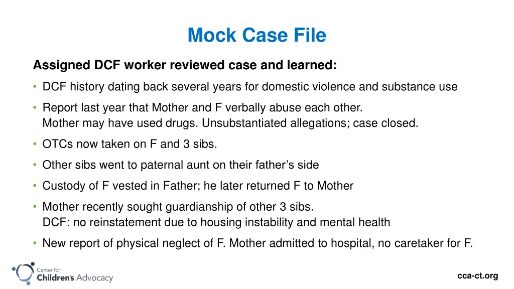 mock case file 1