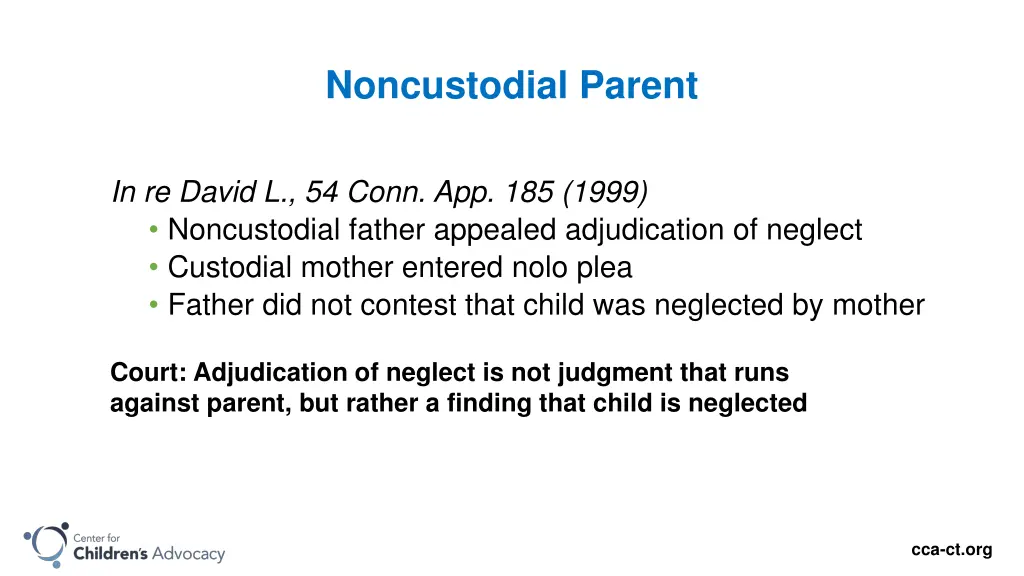 noncustodial parent