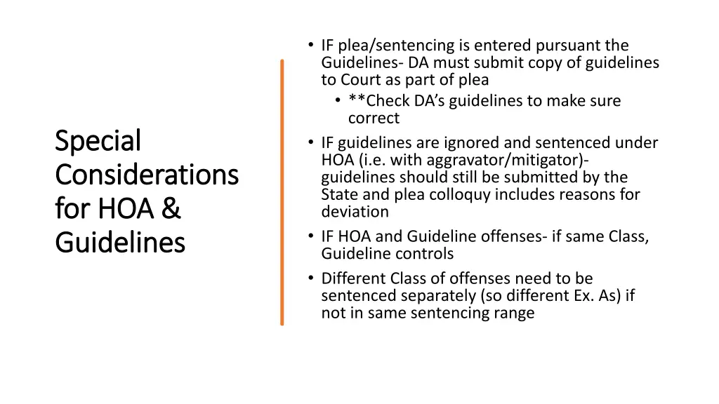 if plea sentencing is entered pursuant