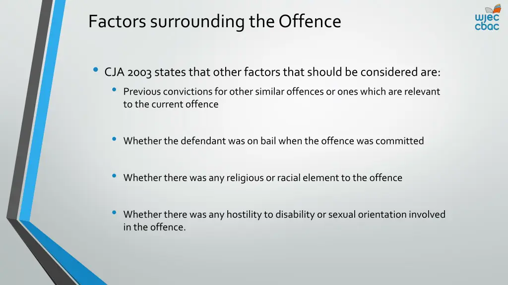 factors surrounding the offence 1