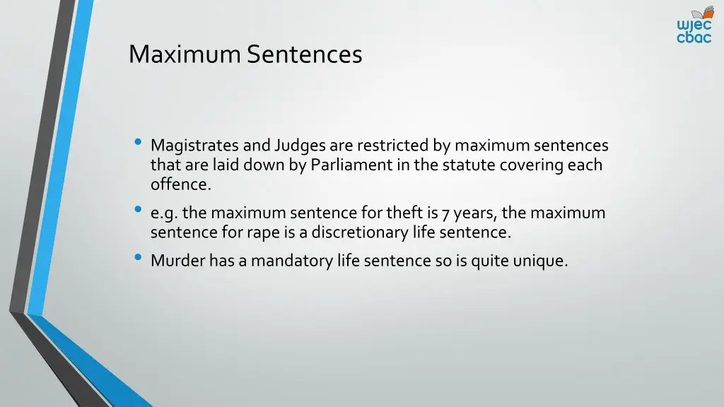 maximum sentences