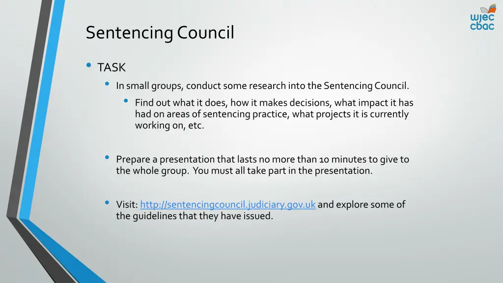 sentencing council