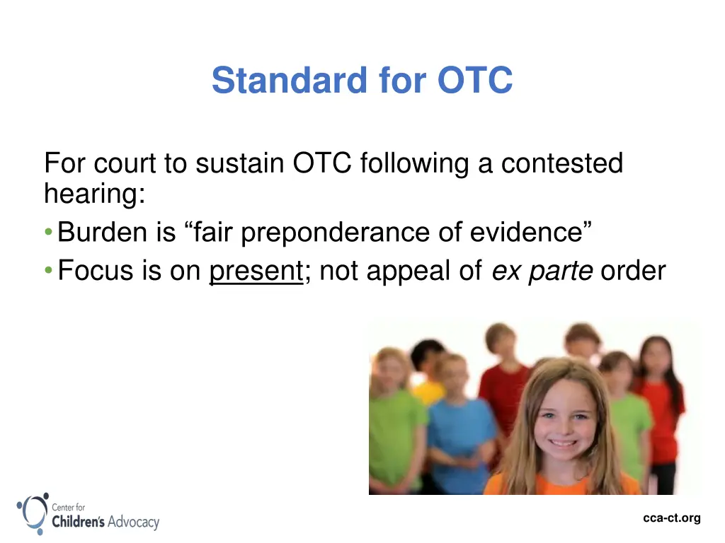 standard for otc