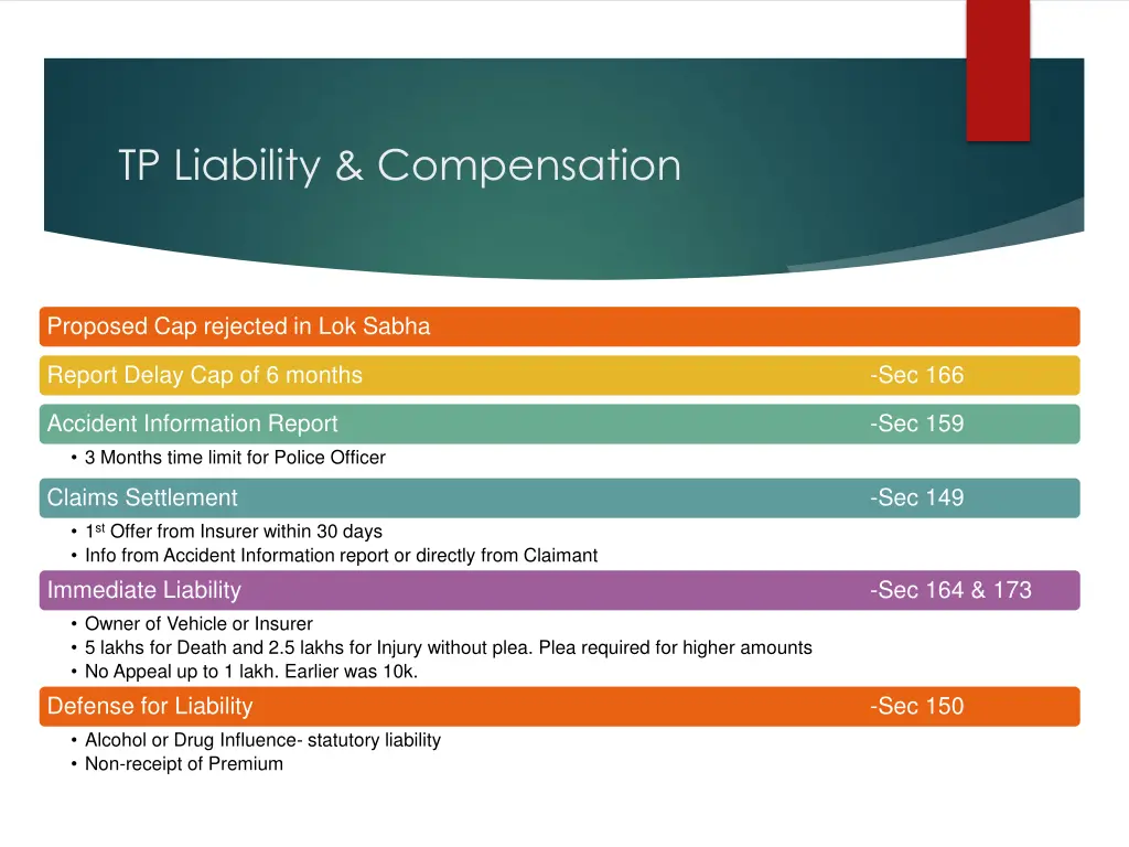 tp liability compensation