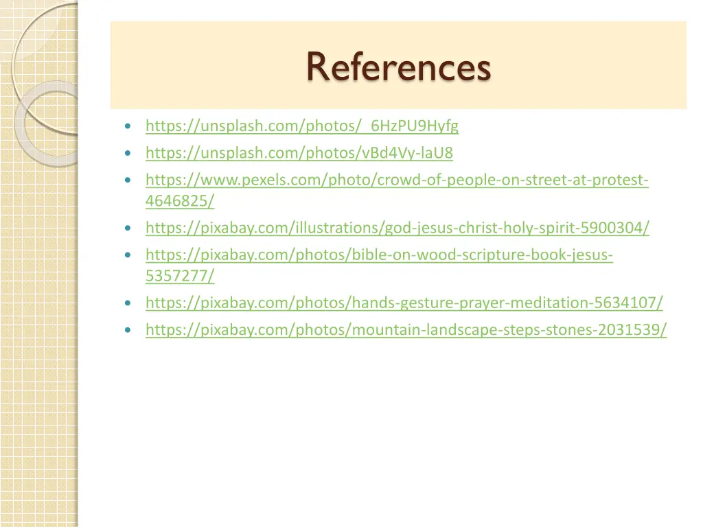 references