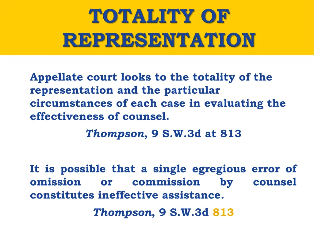 appellate court looks to the totality