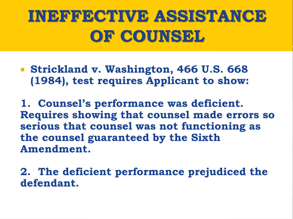 strickland v washington 466 u s 668 1984 test