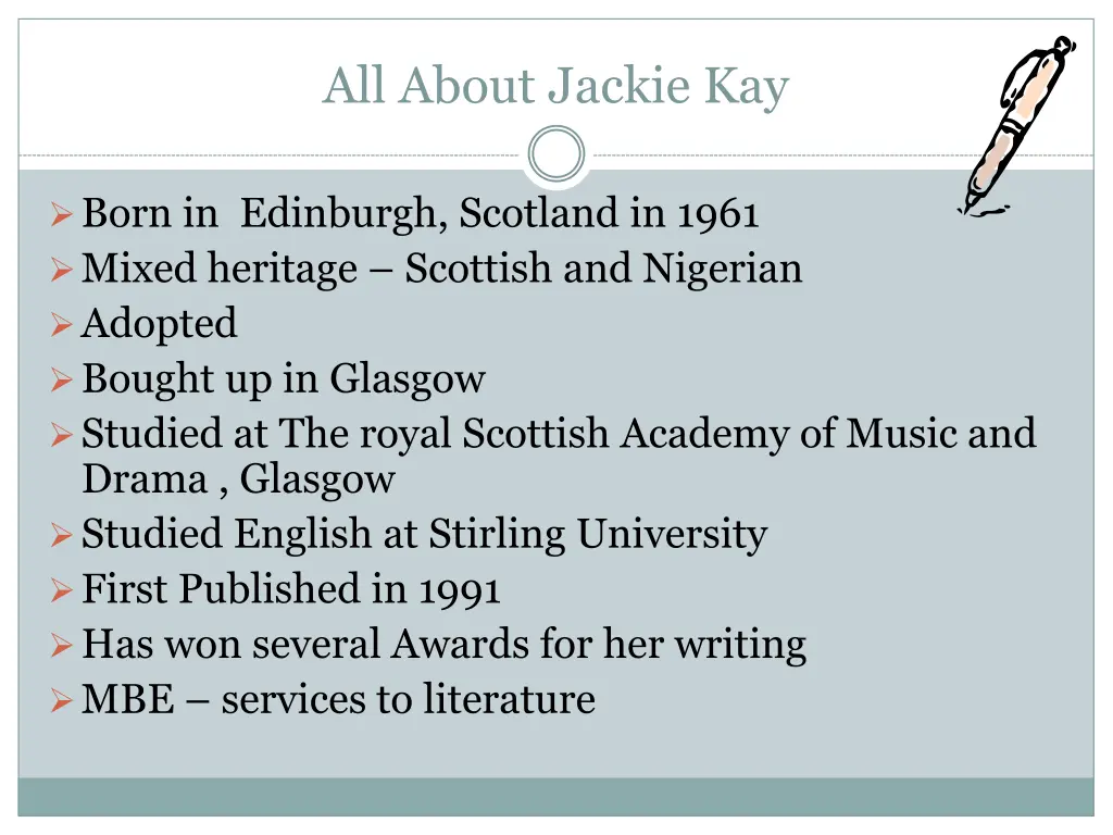 all about jackie kay