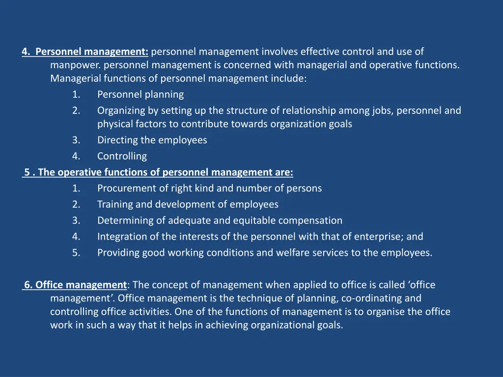 4 personnel management personnel management