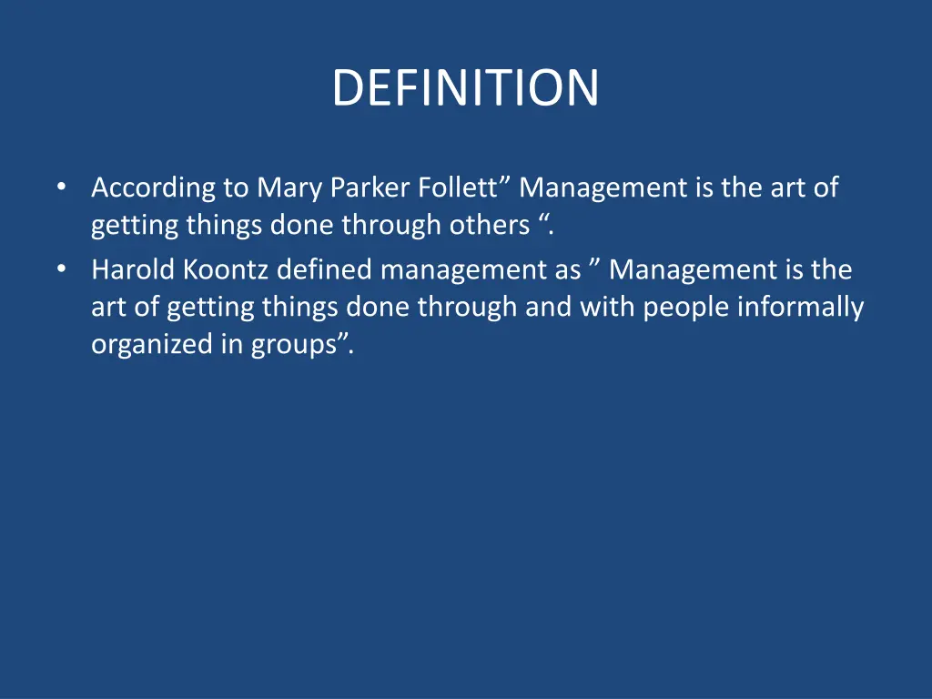 definition