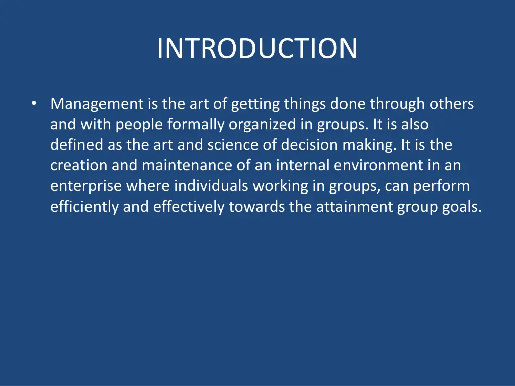 introduction