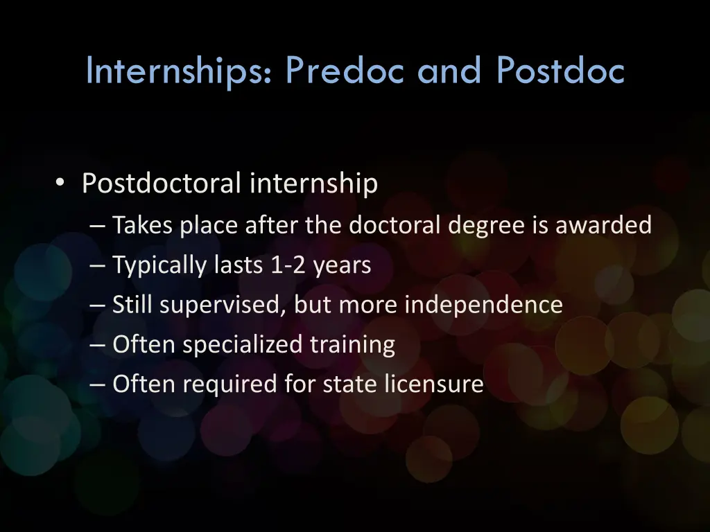 internships predoc and postdoc 1