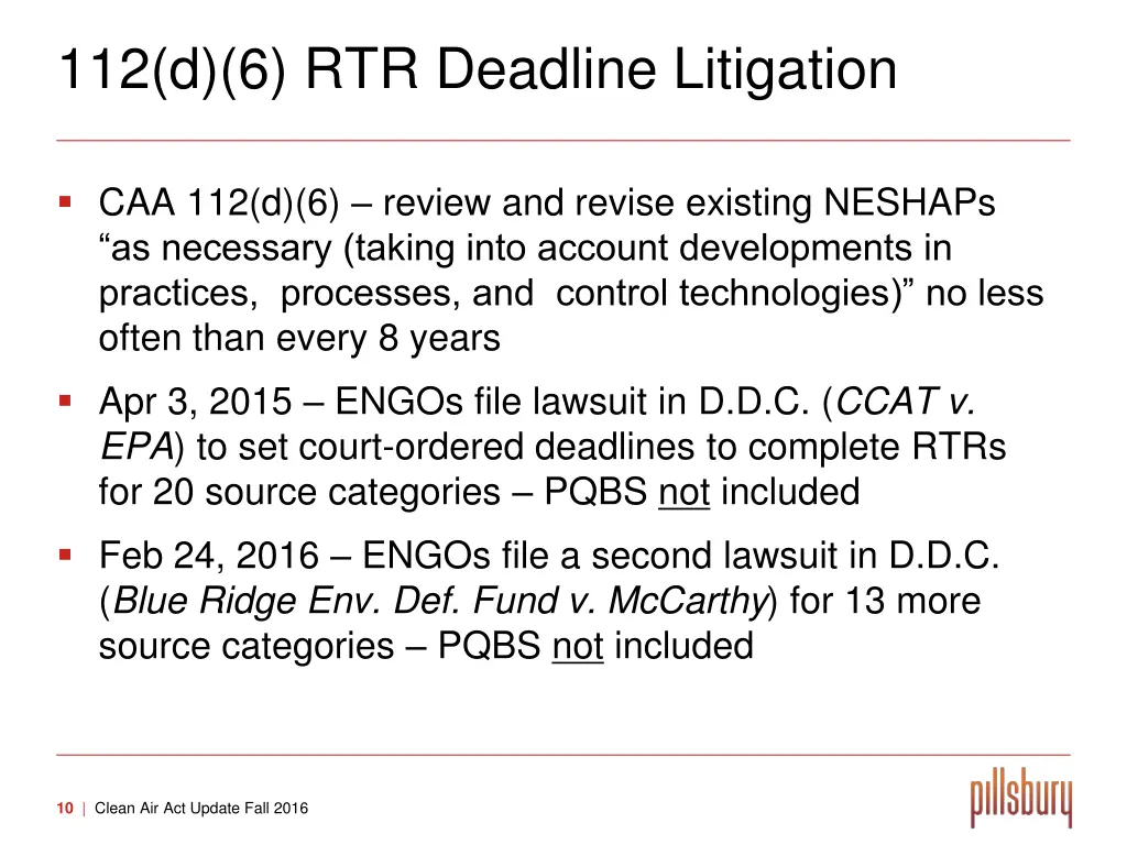 112 d 6 rtr deadline litigation