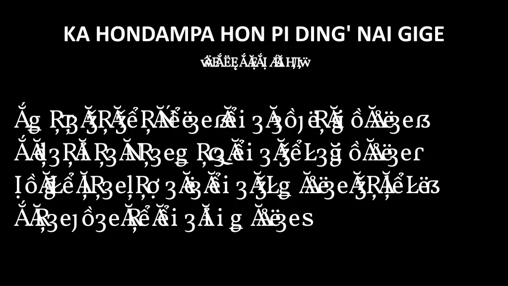 ka hondampa hon pi ding nai gige 4