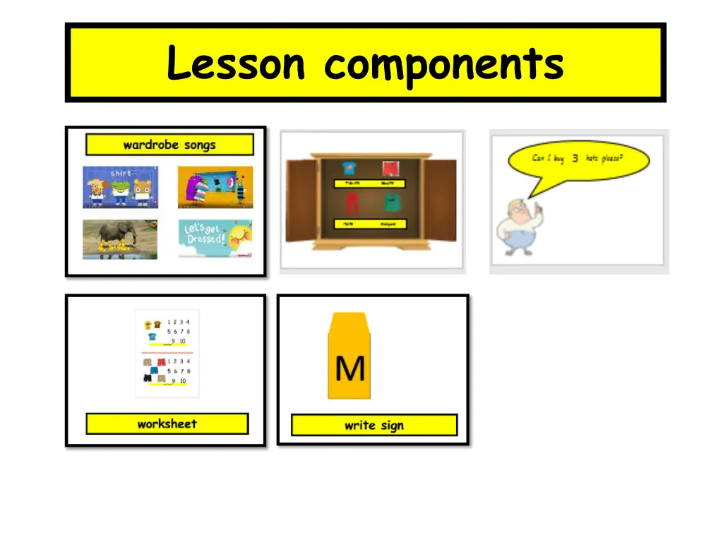 lesson components 1