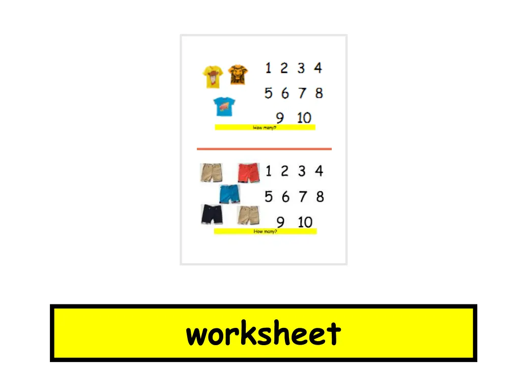 worksheet