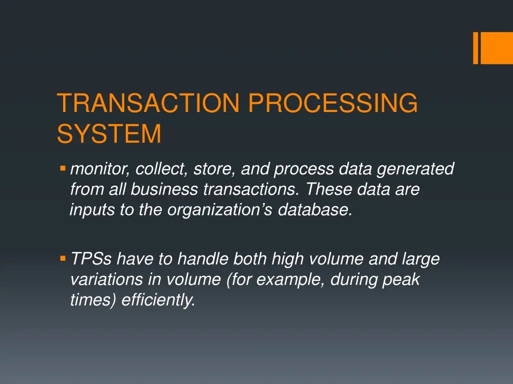 transaction processing system 1